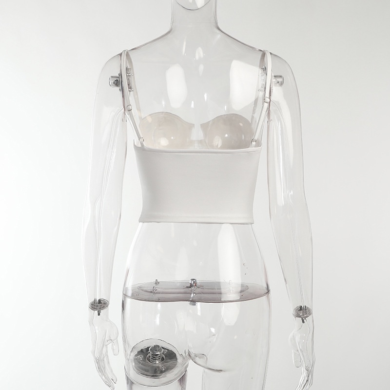 Áo Tank Top Hở Lưng Màu Trơn Gợi Cảm L0318