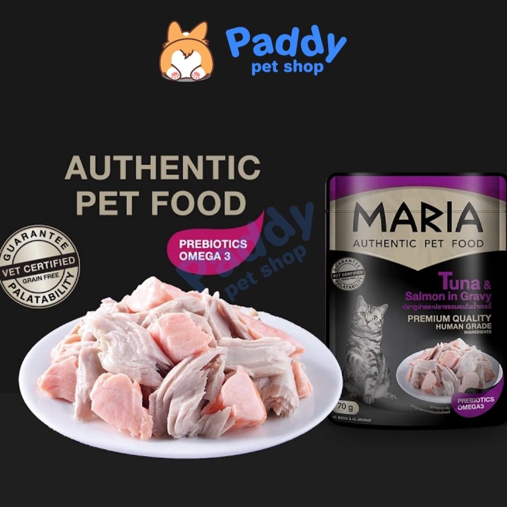 Pate Mèo Maria Cat Cao Cấp 70g