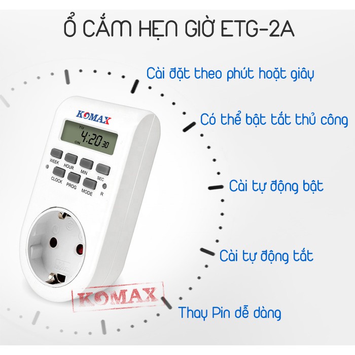 Ổ_CĂM_HẸN_GIỜ_BẬT_TẮT_TỰ_ĐỘNG_KOMAX_ETG-2A