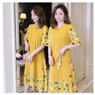 Váy sau sinh cho con ti dáng áo dài cách tân (hàng sẵn)