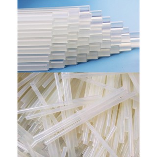 10 Cây Keo Cây Silicon Loại Nhỏ 28cm Màu Trắng