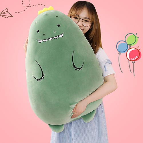 Gấu Bông 𝐗𝐀̉ 𝐊𝐇𝐎 𝐆𝐈𝐀́ 𝐕𝐎̂́𝐍 Gối Ôm Ovan Siêu Xinh 50 cm