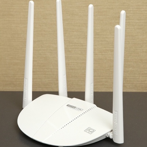 Bộ Phát Sóng Wifi Router Chuẩn AC1200 Băng Tần Kép Totolink A810R Trắng