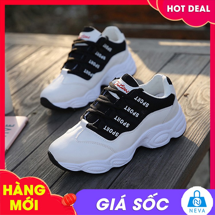 (Kèm Video) GIÀY NỮ THỂ THAO ULZZANG MẪU MỚI NEVA2586 | BigBuy360 - bigbuy360.vn