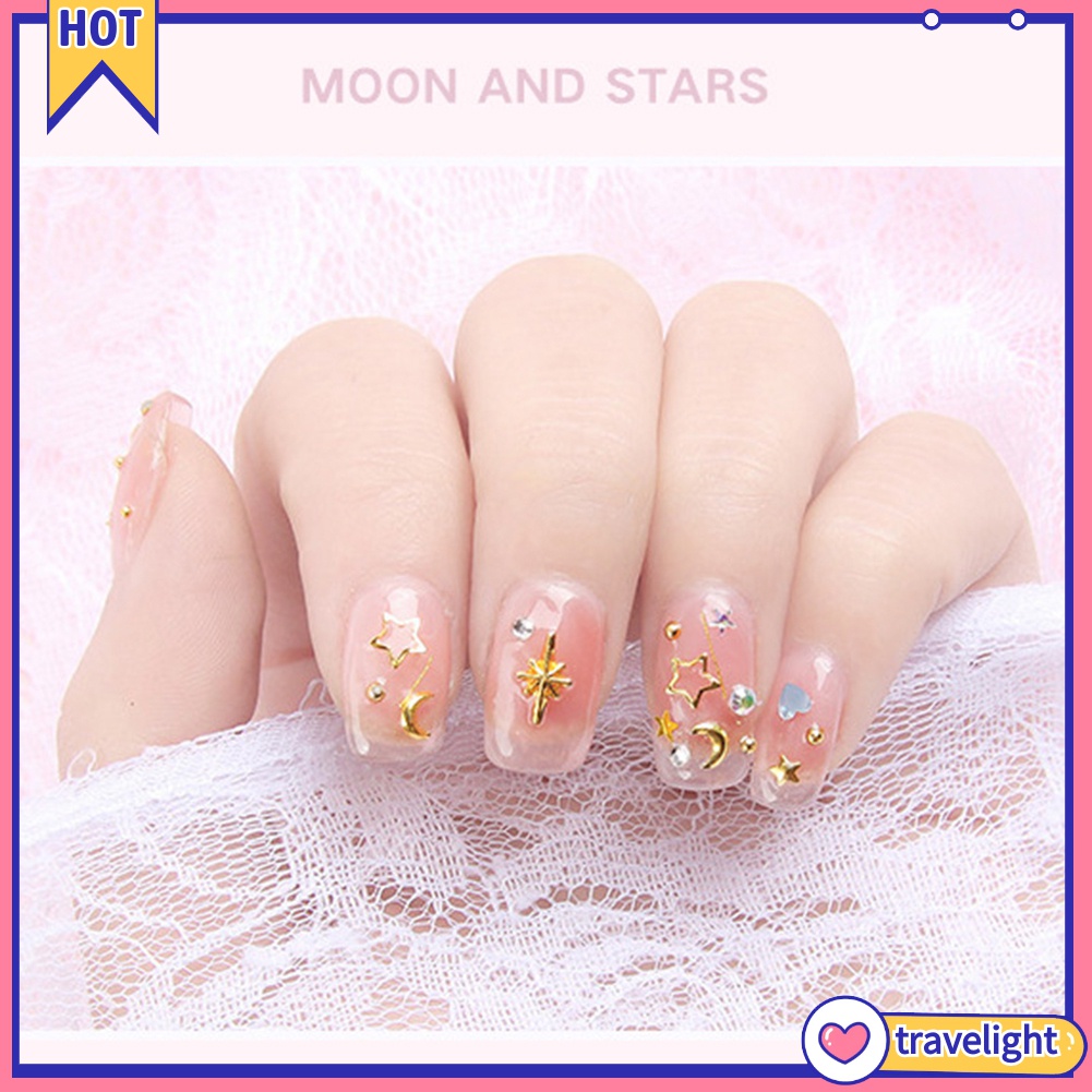 Kim sa gắn móng tay nhiều kiểu dáng 3D