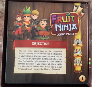 Board Game Fruit Ninja Combo Party