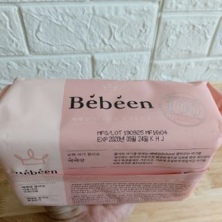 Khăn Ướt Bebeen Original Hàn Quốc Không Mùi 100 Tờ Không Kích Ứng Da - Không Mùi - không Chất Bảo Quản