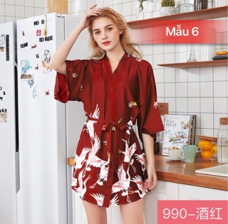 Áo Choàng Ngủ – Áo Choàng Mặc Make Up