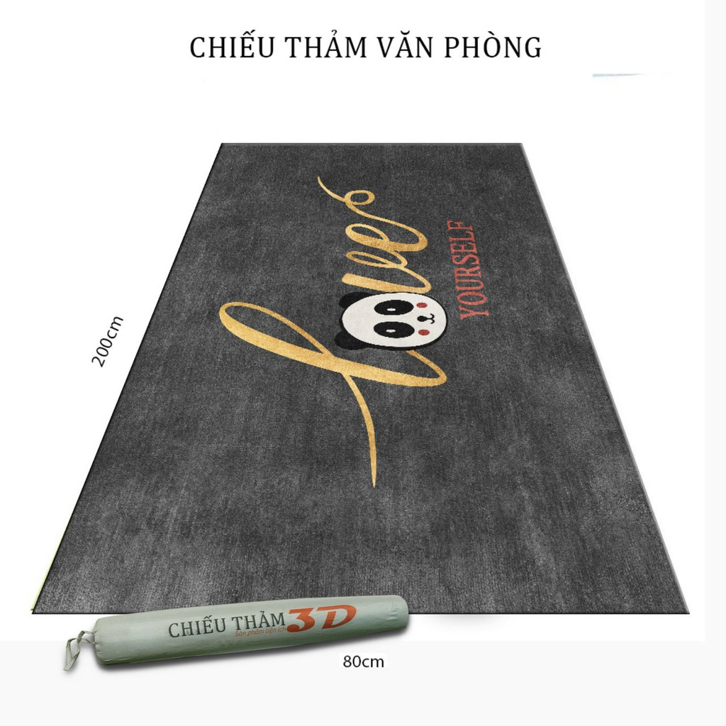 Chiếu thảm ngủ văn phòng, thảm chân giường, chiếu cho vùng dịch, kich thước 80x200cm, thảm bali nhập khẩu