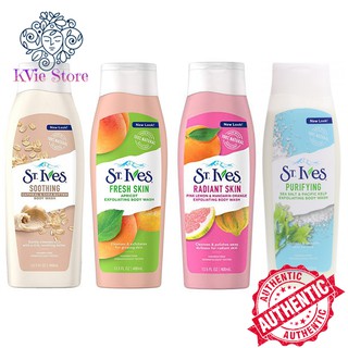 Sữa Tắm Tẩy Tế Bào Chết ST. Ives Mỹ 400ml Đủ Các Mùi