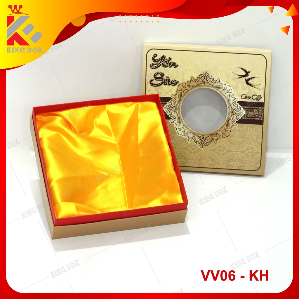 Set hộp đựng yến sào 100g KINGBOX mẫu mới