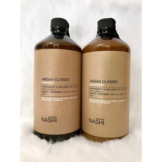 Dầu gội xả siêu phục hồi nashi filler therapy 1000ml x 2