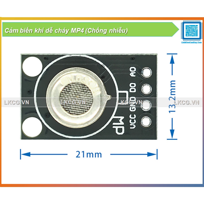 Cảm biến khí dễ cháy MP4 (Chống nhiễu)