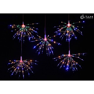 [LOẠI 1] Bộ 5 chùm hoa đèn Led đom đóm bồ công anh DL-DDL-17 Nhiều màu