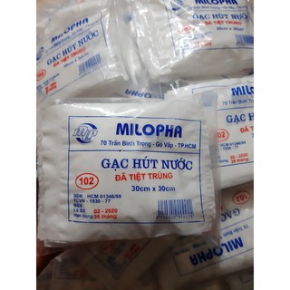 Gạc hút nước MILOPHA dùng trong spa - LA083