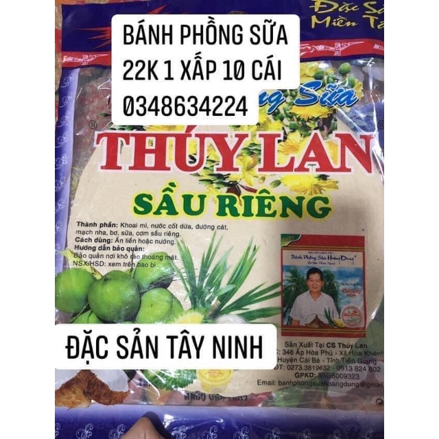 Bánh phồng sữa Thúy Lan_200g