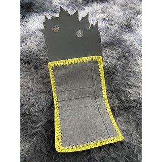 Ví cầm tay handmade phối da