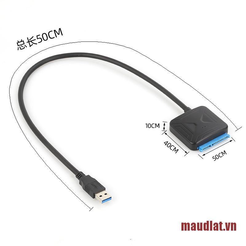 Maudlat USB 3.0 To Sata 3.5 2.5 Hard Drive Adapter Cable For Samsung Seagate WD