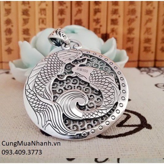 MẶT DÂY CHUYỀN SONG NGƯ - DC585