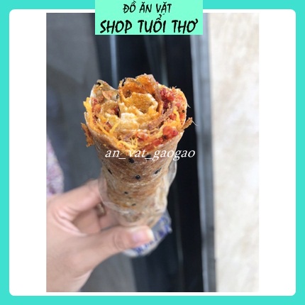 [ Siêu Hot ]Bánh tráng nướng cuộn mắm ruốc  Anh Bảy Mập