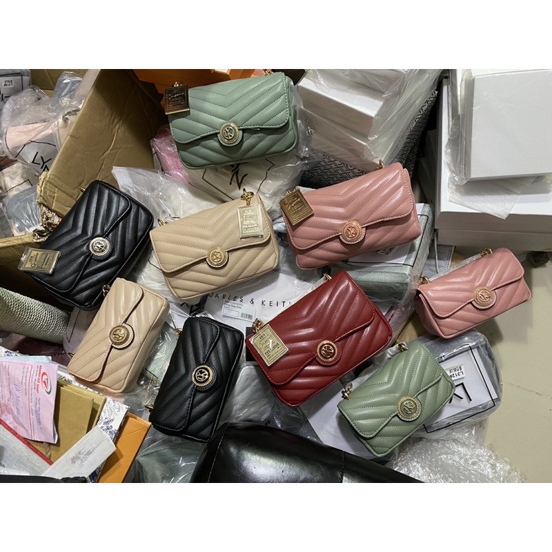 TÚI Lyn khoá tròn đeo chéo