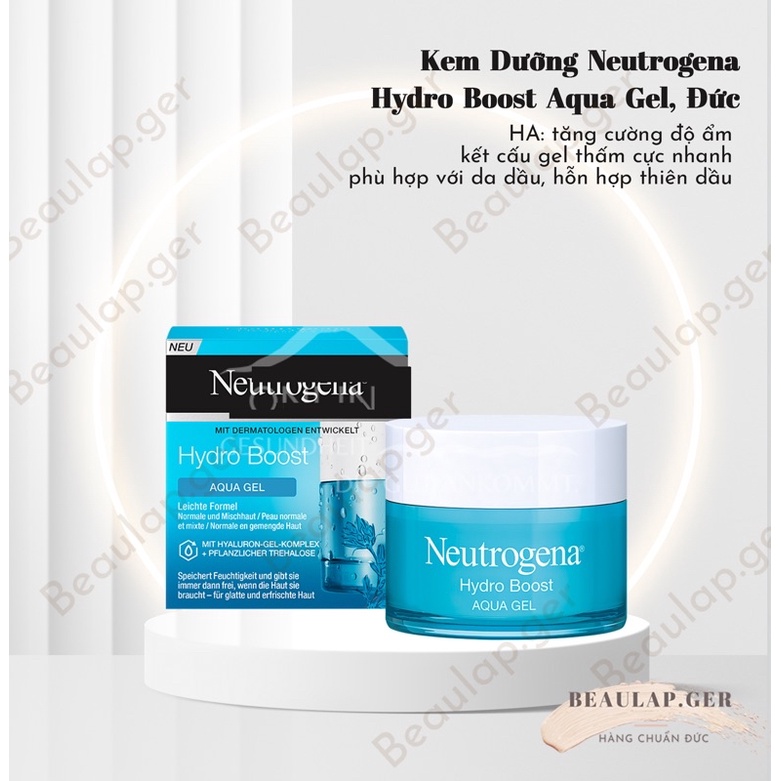 Kem dưỡng ẩm Neutrogena Hydro Boost Aqua Gel