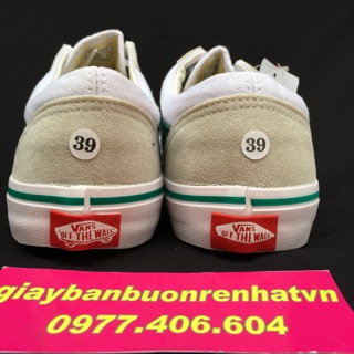 [TẶNG HỘP + TẤT ] GIÀY VN OLD DA LỘN NAM NỮ