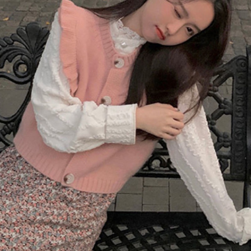 Áo dệt kim màu trơn thiết kế mới thời trang dành cho nữ | BigBuy360 - bigbuy360.vn