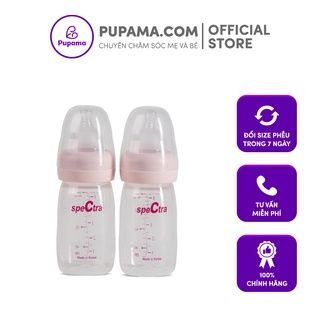 Combo 2 bình tích trữ sữa Spectra 160ml chính hãng an toàn cho bé