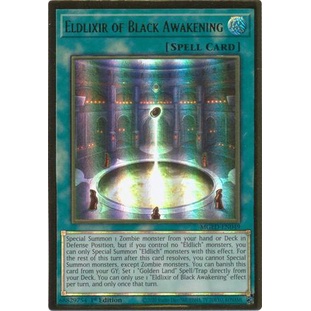 Thẻ bài Yugioh - TCG - Eldlixir of Black Awakening / MGED-EN049'