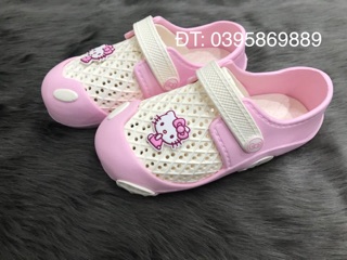 Dép siêu nhẹ bé gái hình hello kitty