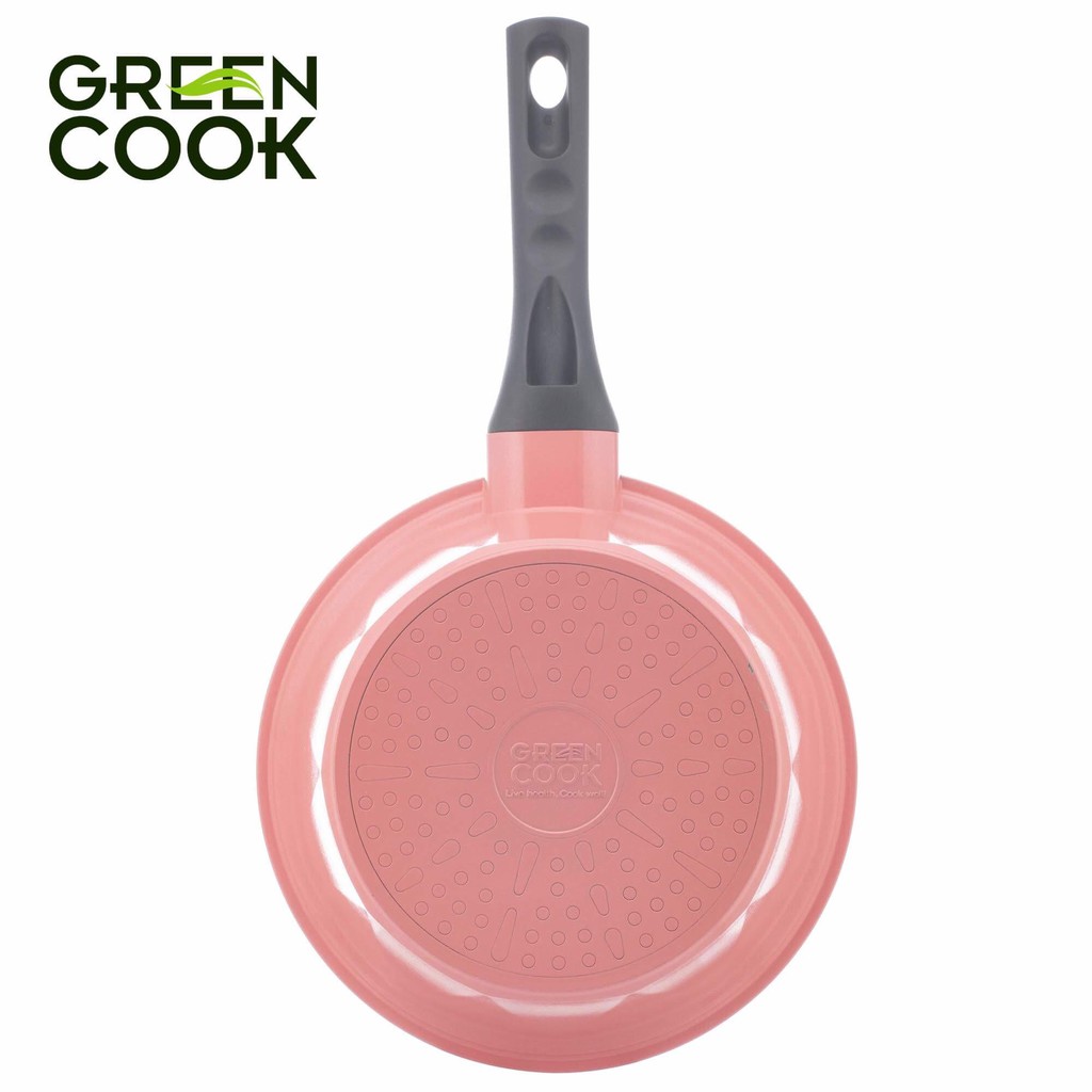 Nồi quánh đúc Ceramic đáy từ Greencook GCS02-18IH - 18cm / GCS02-20IH - 20cm / GCS02-24IH - 24cm