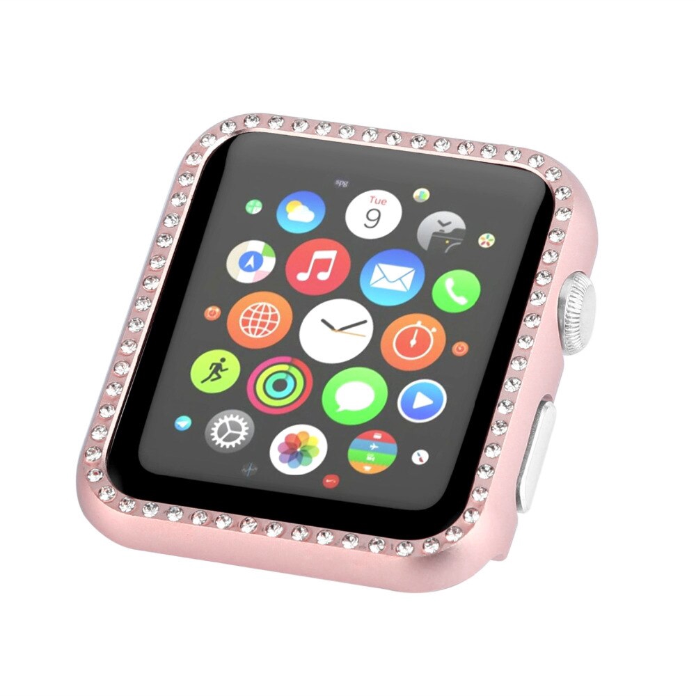 Sparkling stone wrap for Apple Watch 5 4 3 2 1series  iWatch case
