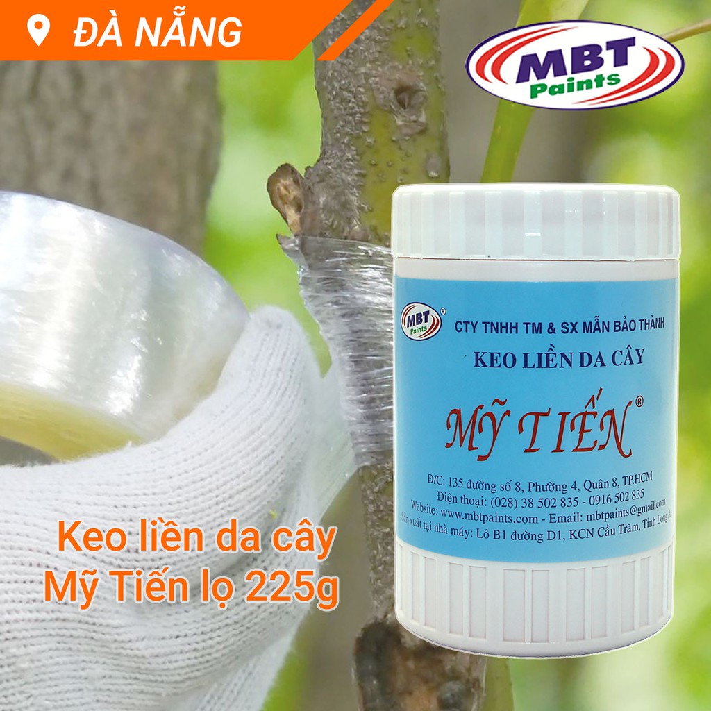 Keo liền da cây Mỹ Tiến lọ 225g