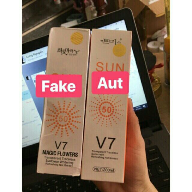 [ CHÍNH HÃNG HÀN QUỐC ] Kem chống nắng V7 Sun Screen