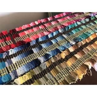 Combo chỉ thêu cotton airo - ib chọn màu