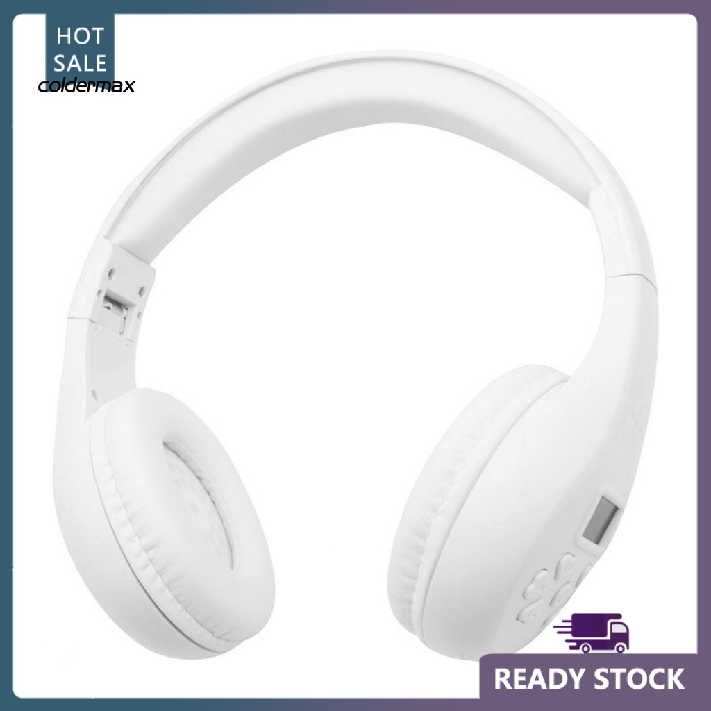 Tai Nghe Chụp Tai Bluetooth Hỗ Trợ Thẻ Nhớ TF Có Thể Gấp Gọn Tiện Dụng