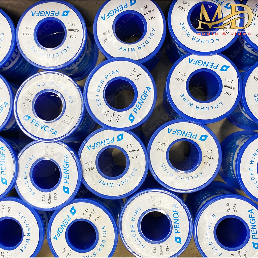 Thiếc Hàn - Chì Hàn PENGFA 2.2 FLUX/0.8 mm/400gr