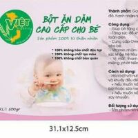 Combo  2 hôp bột ăn dặm cao cấp mẹ sữa