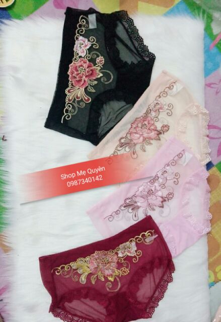 Quần Chip ren cạp vừa- Hàng xuất Nhật Kháng khuẩn