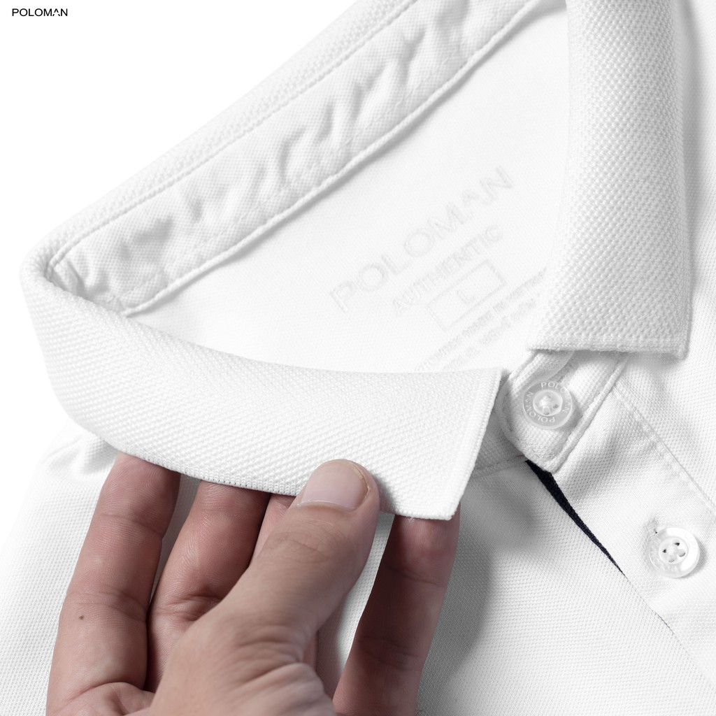 Áo Polo nam cổ bẻ phối ROY vải cá sấu Cotton xuất xịn,chuẩn form,trẻ trung - thanh lịch - POLOMAN. | BigBuy360 - bigbuy360.vn
