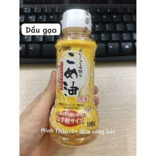 Các loại dầu ăn dặm cho bé