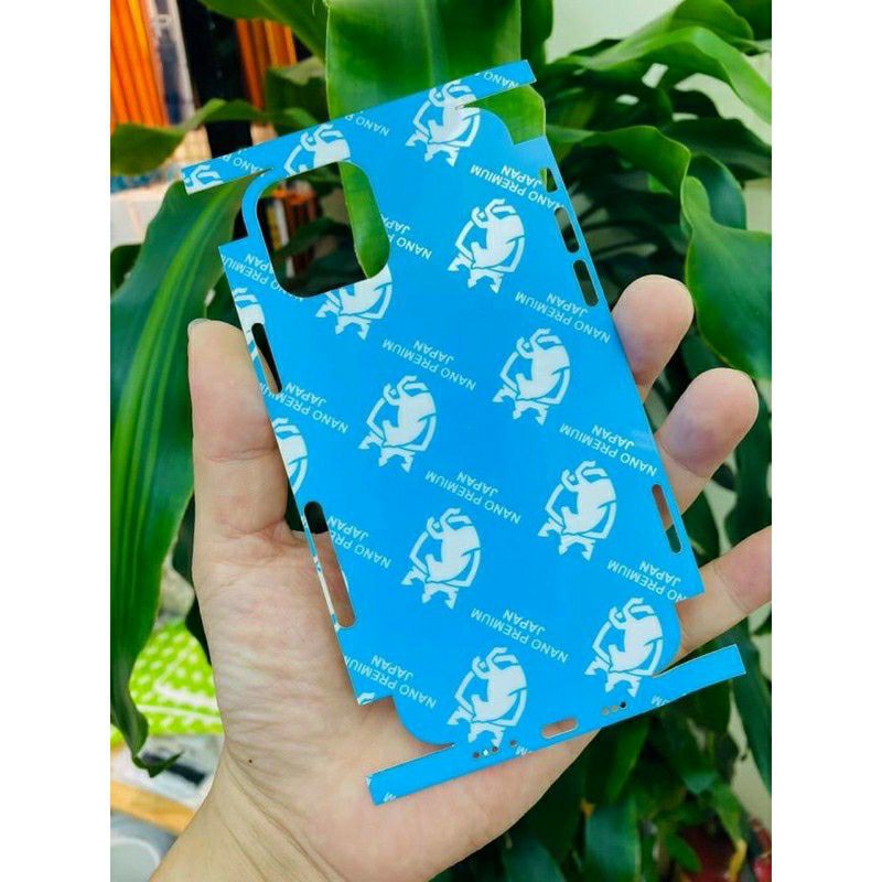 Miếng dán PPF Full viền lỗ loa 4 lớp cho iPhone 12, 12 Pro, 12 Pro Max công nghệ nhật bảo vêh siêu tốt