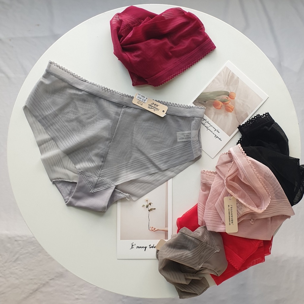  Quần lót nữ voan tuyết gân tăm Vintage - quần chip nữ đẹp Havana FLQ118 | BigBuy360 - bigbuy360.vn