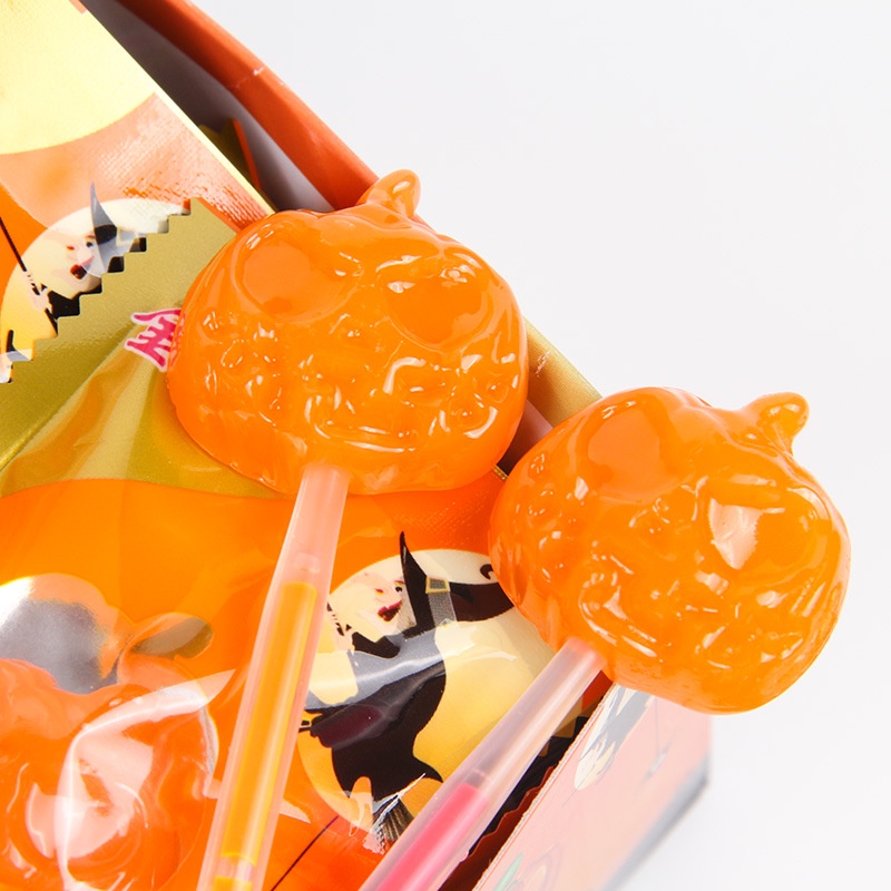 Kẹo halloween bí ngô  phát sáng