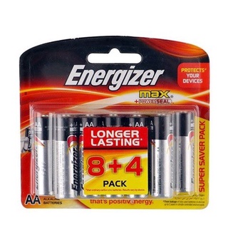 Pin Energizer AA vỉ 12 viên - Hàng chính hãng