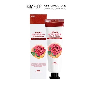 Kem Dưỡng Da Tay hương hoa hồng PEKAH PETIL L’ODEUR HAND CREAM 30ml - K2V Shop