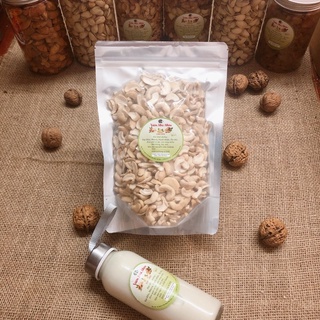 500g hạt điều bể tươi sạch vỏ lụa ( hàng không tẩy trắng )