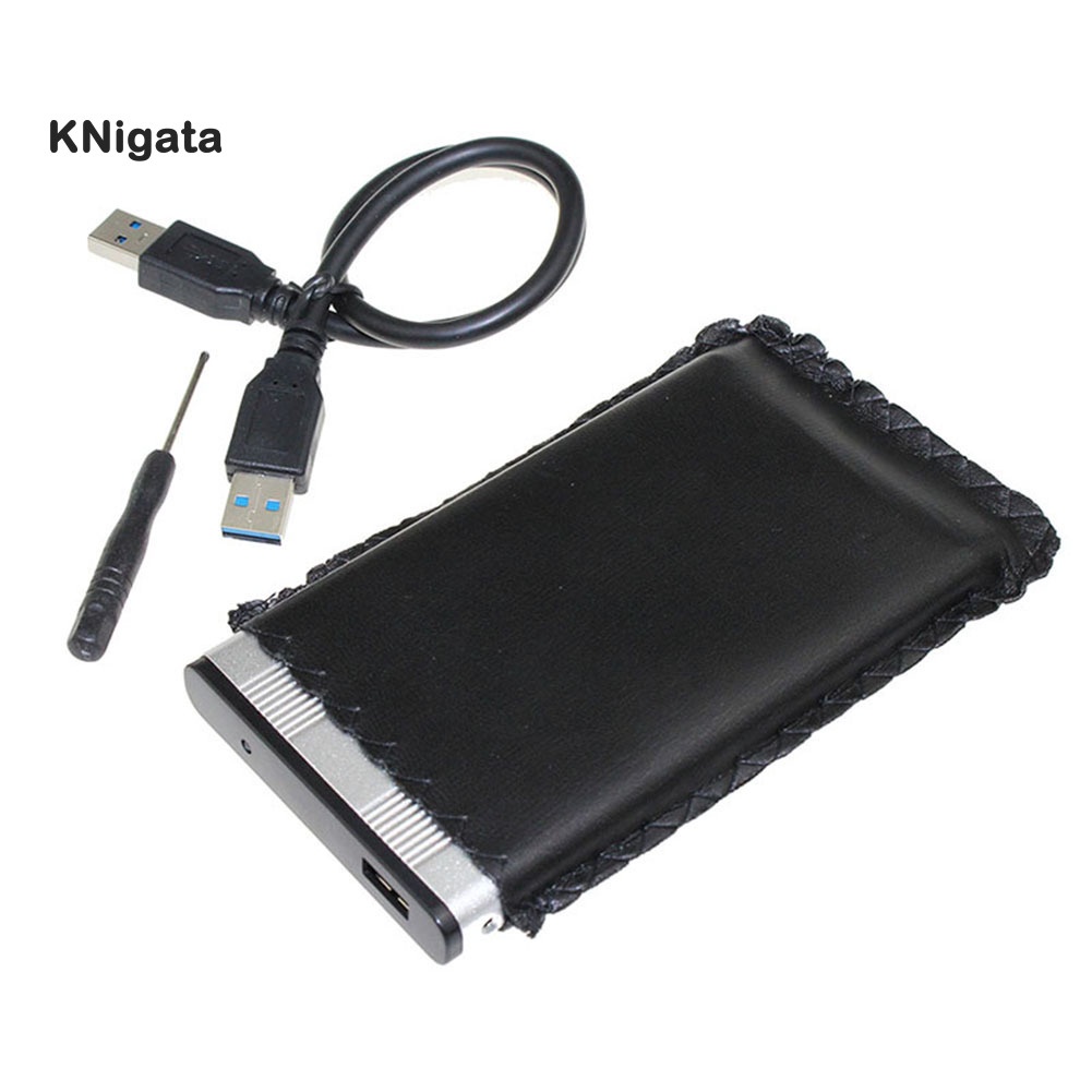 Hộp Đựng Ổ Cứng Ngoài Usb 3.0 / 2.0 Hdd Ssd 2.5inch Sata Bằng Kim Loại | BigBuy360 - bigbuy360.vn