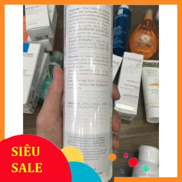 FreeShip Giá Sốc -  Xịt khoáng Avene 300ml Bill Pháp